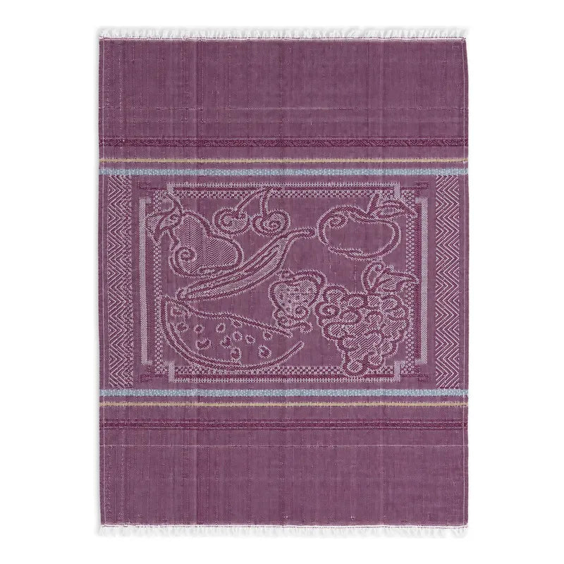 Servilleta De Cocina Multiusos Tejida 54 X 46cm Violeta Frutas