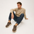 Tenis Chunky Casual Para Hombre Mod.420903 Marca Flexi®
