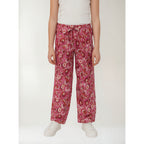 Pantalón Floreado Para Niña Mod.6582 Marca Mayoral® Rosa Chicle 12