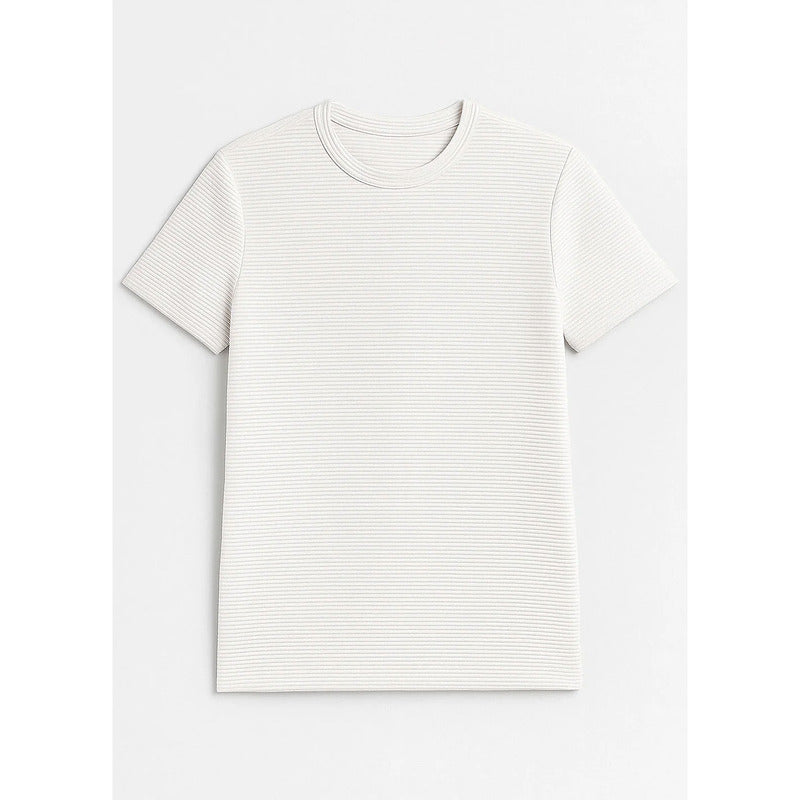 Playera Rayada Casual Para Caballero M.a55307 Marca Bobois®