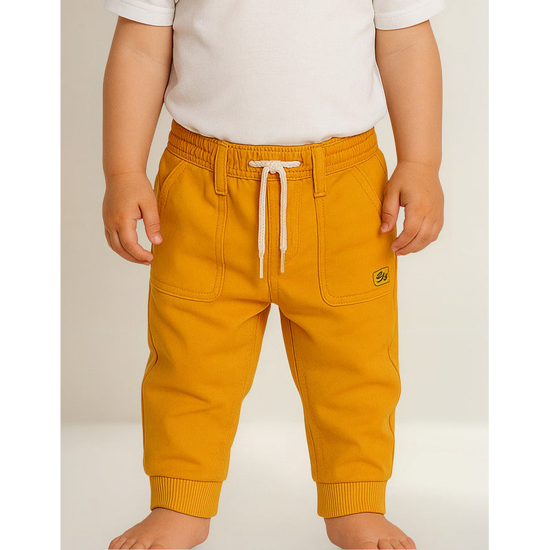 Pantalón Jogger Para Bebé Mod.1523 Ambar Marca Mayoral®