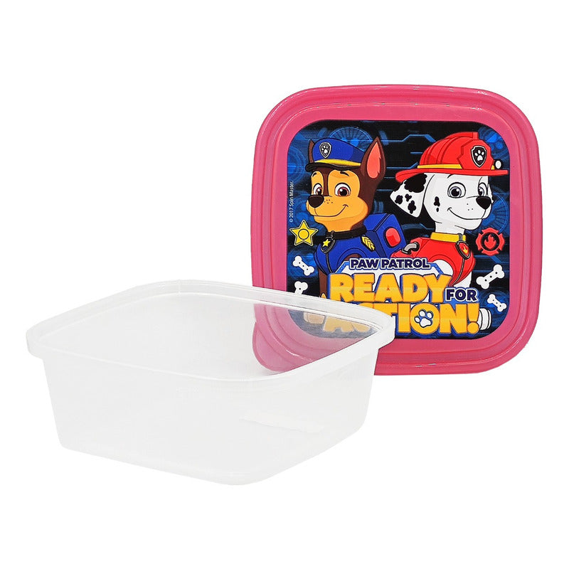 Recipiente Infantil Escolar Para Comida Diseños Varios