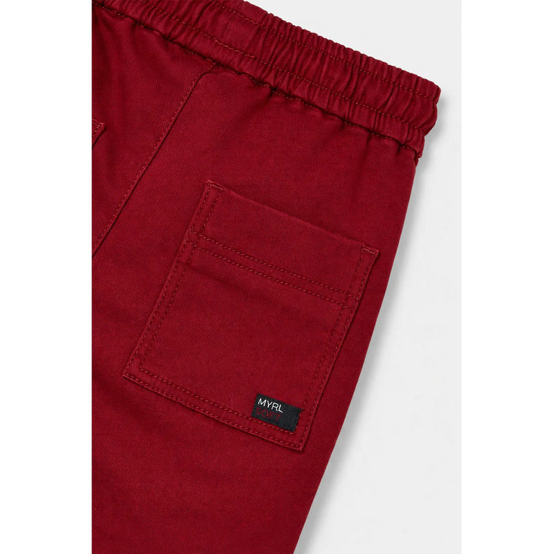 Jogger Casual  Para Niño Mod.4533 Marca Mayoral® Vino Liso 3