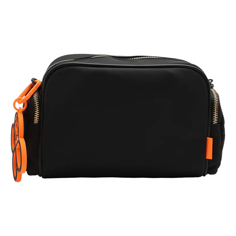 Bolso Crossbody Para Mujer Mod. Ji 2519 Jaime Ibiza® Negro Lisa Níquel Multicolor