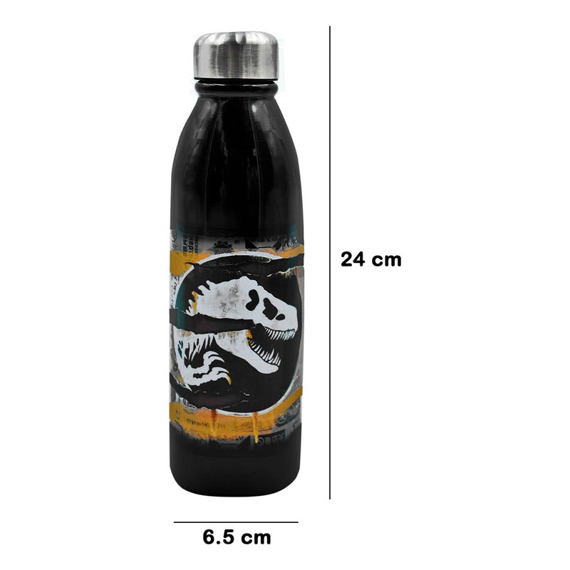 Botella Ligera Para Agua De Aluminio Practica 600ml