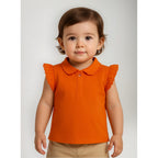 Blusa De Bebé Cuello Polo Mod.1184 Marca Mayoral®