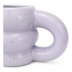 Taza Tarro De Porcelana En Forma De Donas 450ml Top Choice® Lila Donas