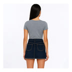 Falda De Mezclilla Para Mujer Mod. Ssjsskd Marca Skannda®