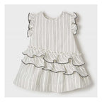 Vestido Ligero Para Bebé Mod.1923 Crudo Marca Mayoral® Crudo Lisa 12 Meses