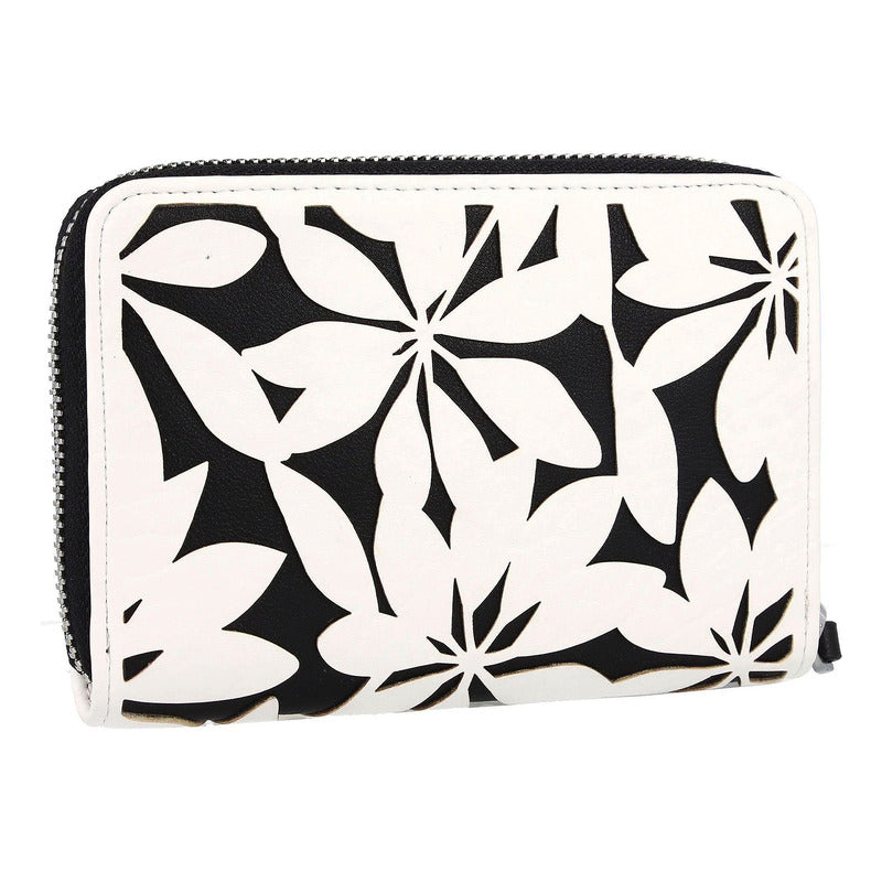 Cartera Pequeña Floral Para Mujer Mod.23sayp05 Desigual® Blanco Floreado