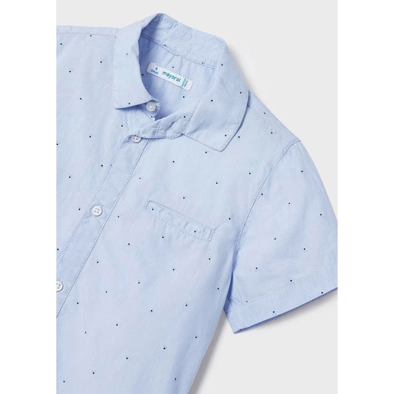 Camisa Manga Corta Para Niño Mod.3163 Marca Mayoral®
