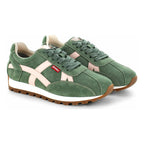 Tenis Casual De Gamuza Para Dama Mod.l1126213 Marca Levís® Verde Gamuza 25.5 Mx