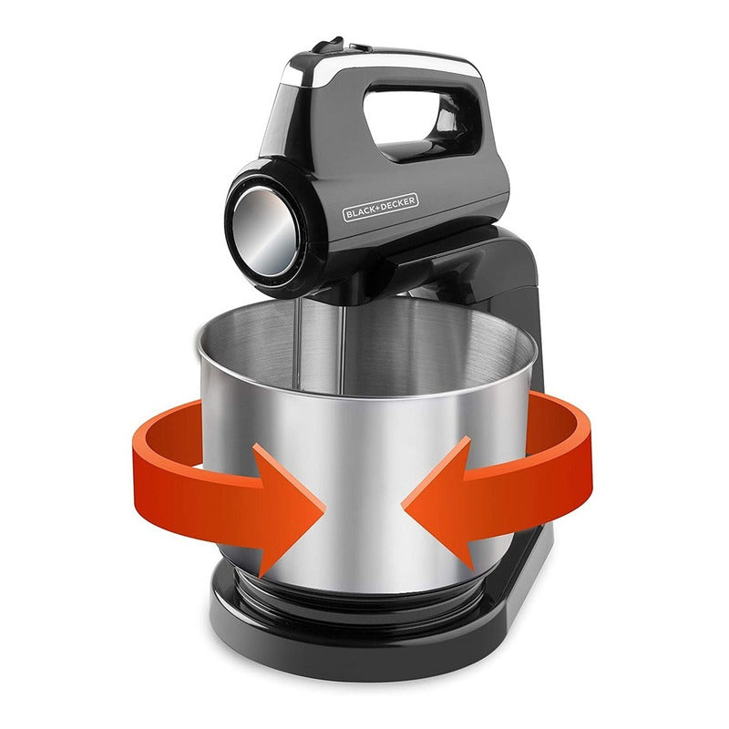 Batidora Para Cocina Con Pedestal Blanca Marca Black+deker Negro 250 W