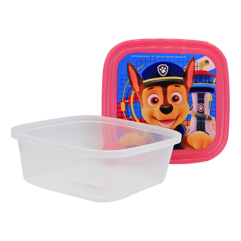 Recipiente Infantil Escolar Para Comida Diseños Varios