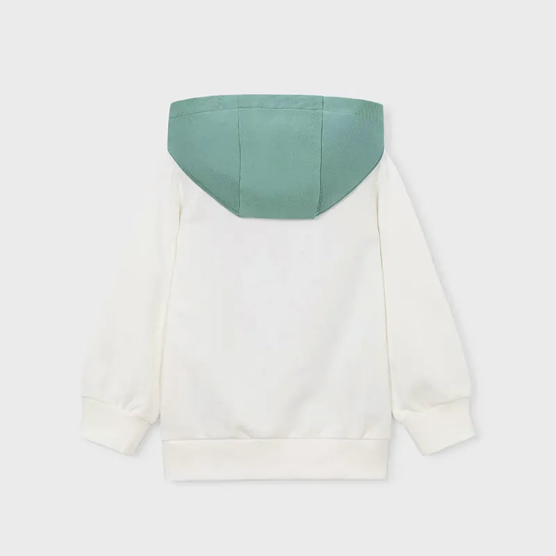 Sudadera Casual Para Niño Mod.3433 Marca Mayoral® 3 Años Nata Lisa