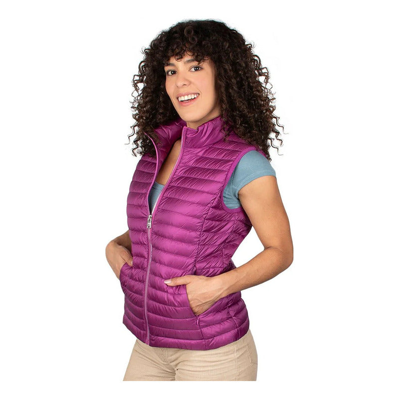 Chaleco De Pluma Para Dama Mod.dw86-vpol8955 Greenlander®