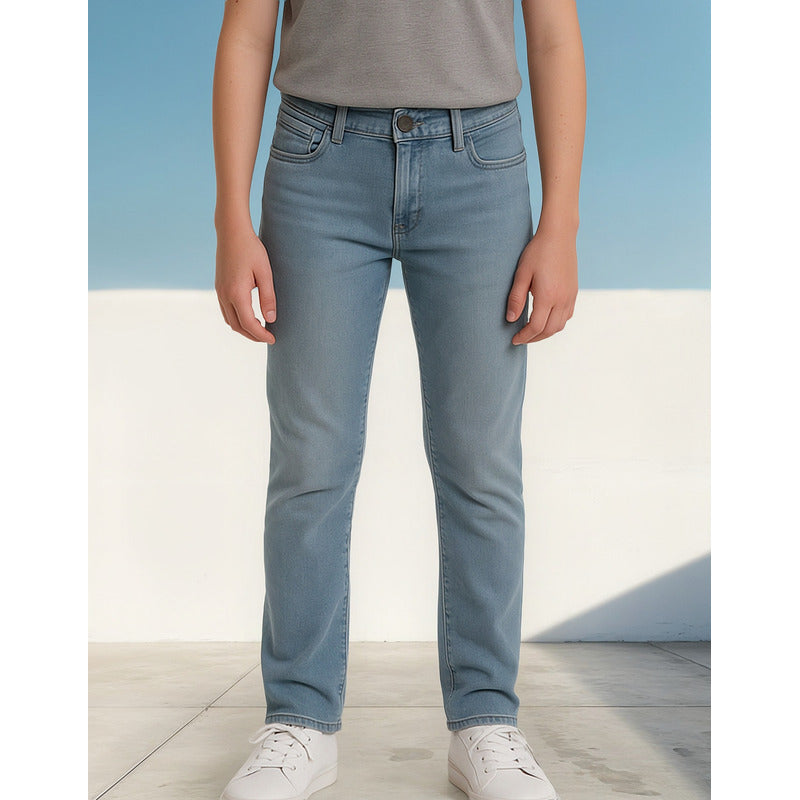 Pantalon Regular Fit Para Niño Mod.543 Medio Marca Mayoral® Medio Liso 16 Años