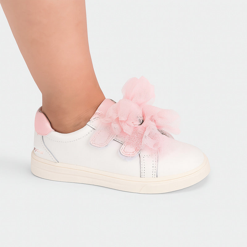 Tenis De Piel Para Niña Mod.41.618 Marca Mayoral®