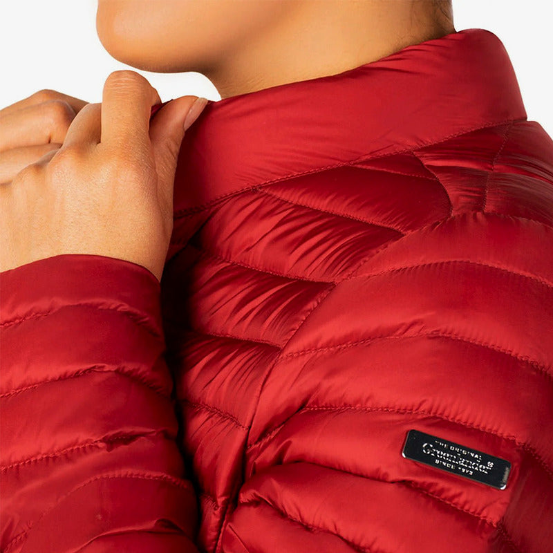 Chamarra De Pluma Para Dama Mod. Dw86-pol8957 Greenlander®