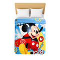 Cobertor Ligero Super Suave Matrimonial Diseños Providencia® Mickey Mouse 850 G Multicolor