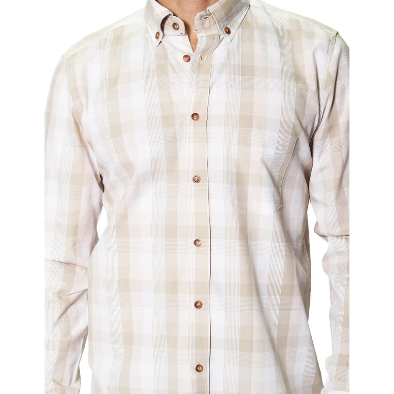 Camisa Para Hombre Regular Fit Mod. B45103 Marca Bobois®