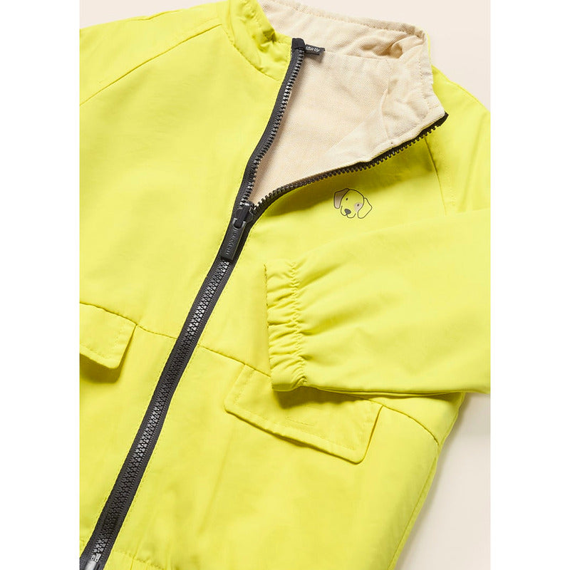 Chamarra Doble Vista Para Bebé Mod.1426 Limon Marca Mayoral®