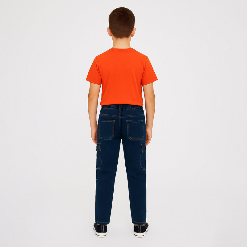 Pantalón Jogger Mezclilla Para Niño Mod.7560 Marca Mayoral®