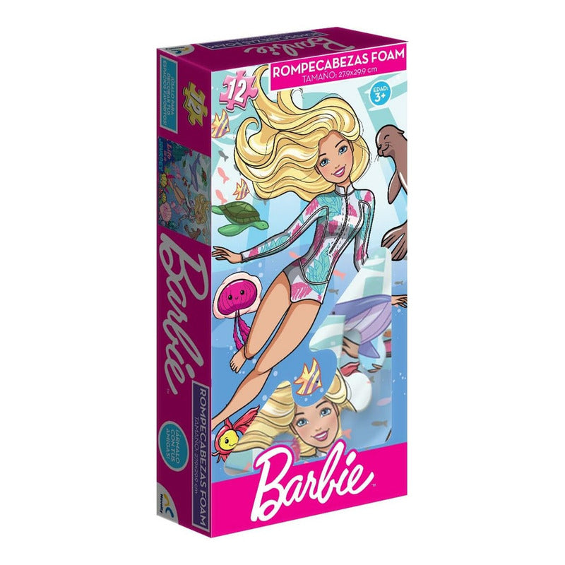 Rompecabezas Foam Barbie Mod.jca-3194 Marca Novelty®