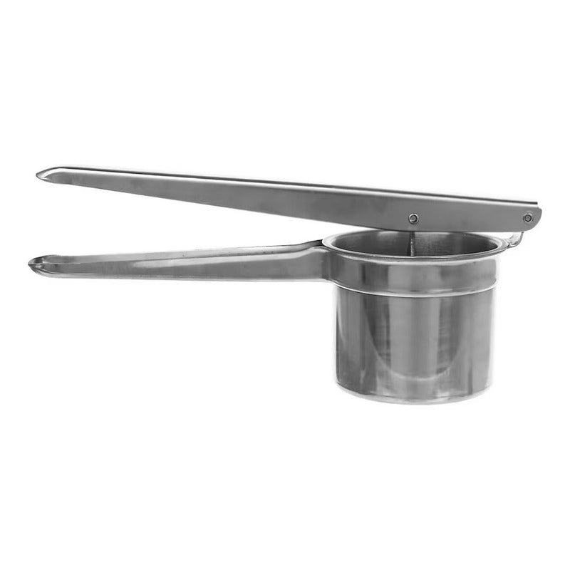 Prensa Papas De Acero Inoxidable Mod.251708 Marca Metaltex® Plateado