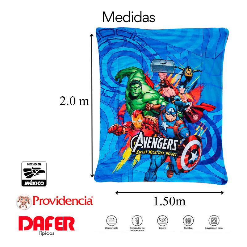 Cobertor Borrega Individual 1.50m X 2.00m Marca Providencia®