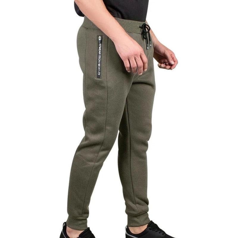 Pants Hombre Greenlander Pan8033 Jogger Deportivo Bolsas