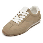 Tenis De Gamuza Para Mujer Mod. 140304 Marca Flexi® Marrón Claro Gamuza 24.5 Mx
