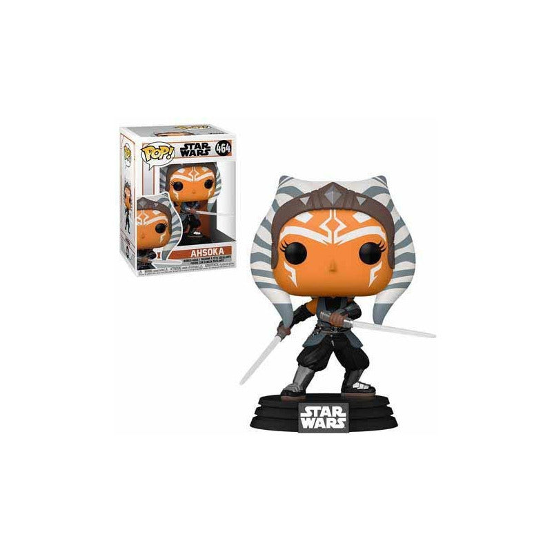 Figura Pop! Ahsoka Con Sables De Star Wars Mandalorian Funko