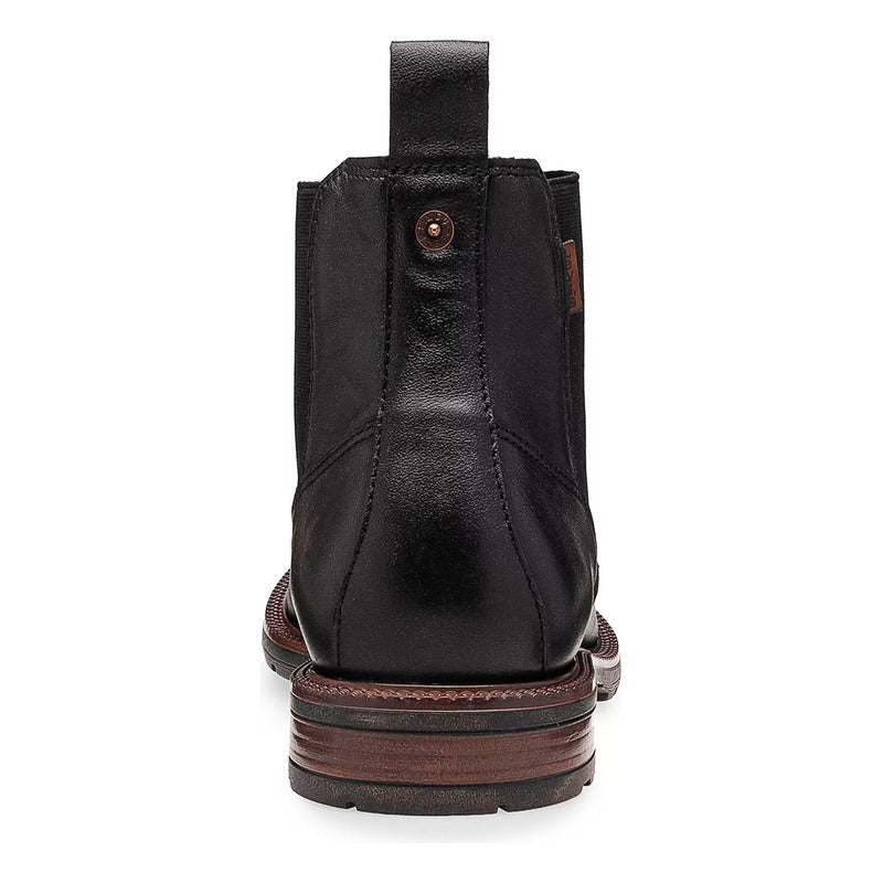 Bota Casual Para Hombre Mod. L2125492 Marca Levi's® Negro Liso 26,5 Mx
