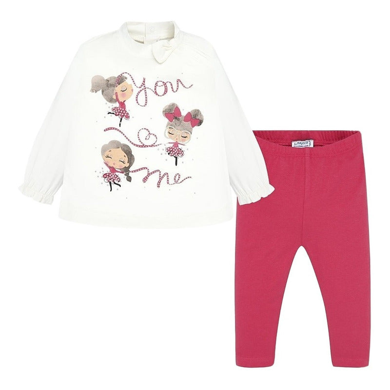 Conjunto Para Bebe Pantalón + Blusa Marca Mayoral®