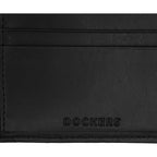 Billetera De Hombre Mod.87861-0010 Marca Dockers® Negro Liso