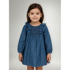 Vestido Holgado Mezclilla Para Niña Mod.1267033al Losan®