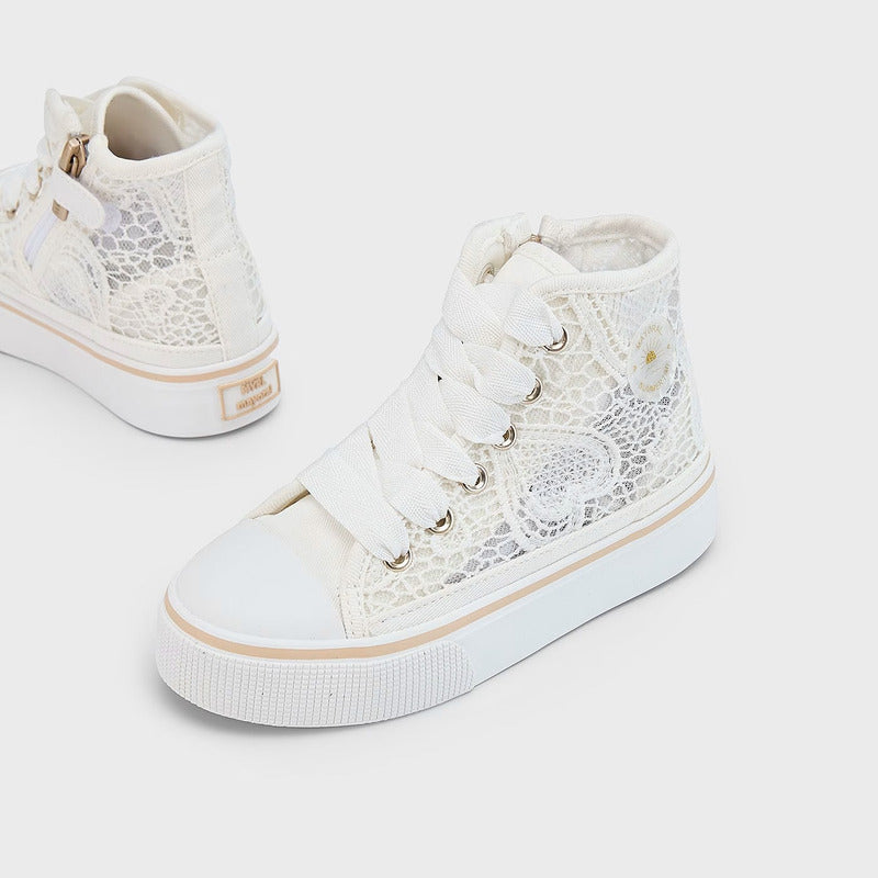 Tenis Tipo Bota Para Niña Mod.43613 Marca Mayoral®