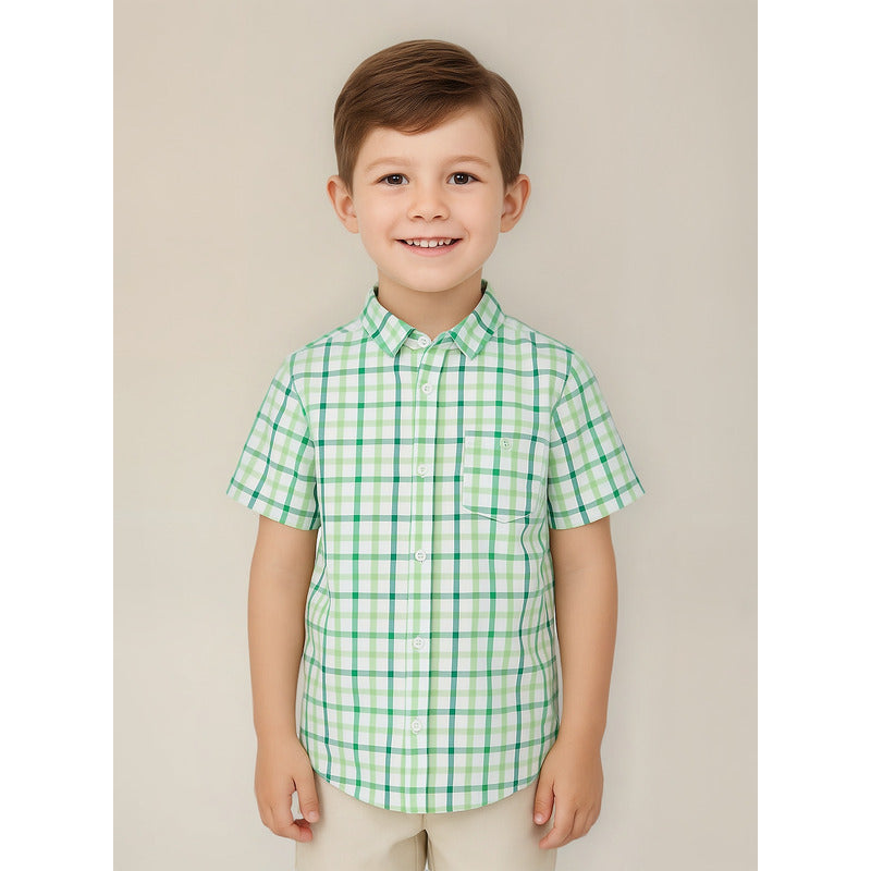 Camisa De Niño Mod.3123 Matcha Marca Mayoral®