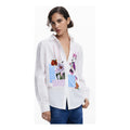Camisa Minnie Mouse Para Mujer 25swcw24/1000 Desigual® Blanco Minnie Mouse Xs