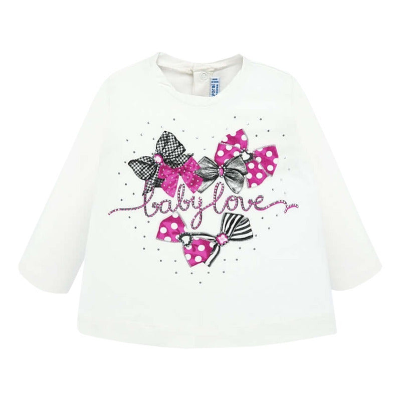 Blusa Manga Larga Para Niña Marca Mayoral®