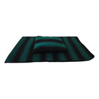 Frazada De Viaje Artesanal Con Almohada Set De Descanso