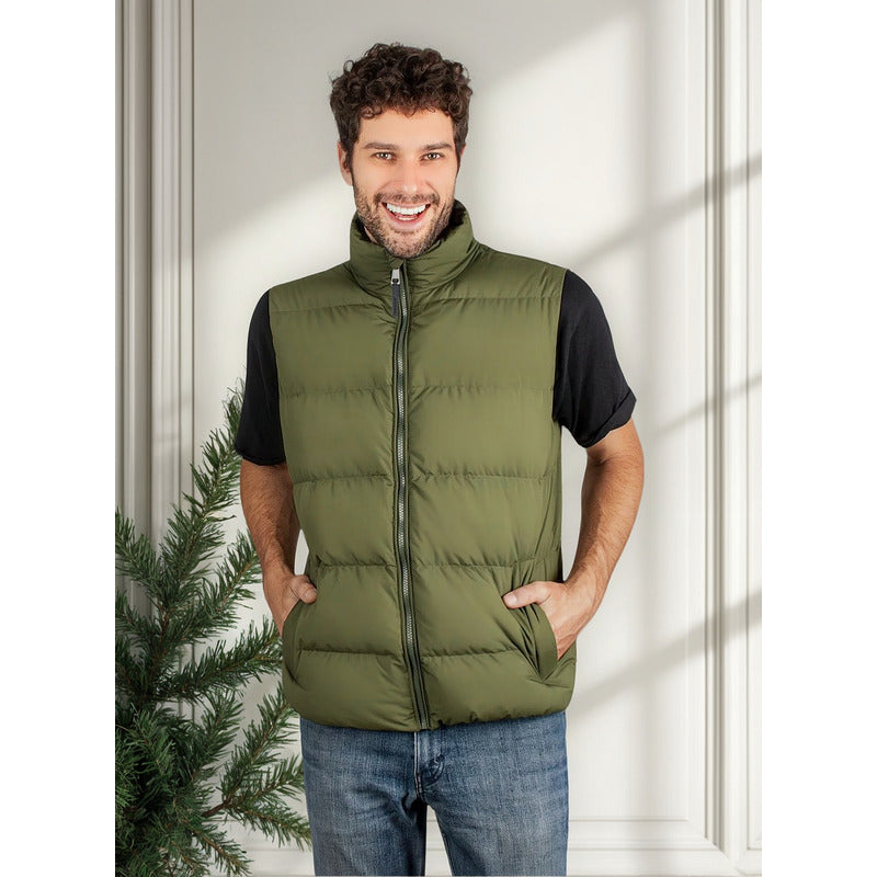 Chaleco Para Hombre Mod. Cw83-vpol8862 Greenlander®