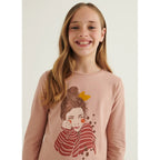 Blusa Para Niña Manga Larga Mod.7027 Marca Mayoral®