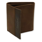 Billetera Trifold Para Hombre Mod.87524-0088 Marca Levi's® Marrón Liso