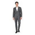 Traje Ejecutivo Para Hombre Mod.7798942 Marca Centauro® Gris Oscuro Lisa 46