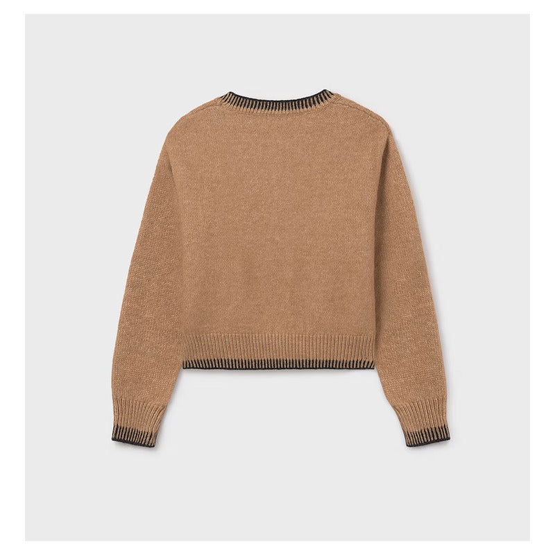 Sueter Casual Jacquard Para Tweens Mod.7316 Marca Mayoral®