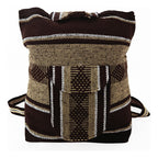 Mochila Artesanal Tejida Tipo Morral Con Bolsillo Frontal 10kg