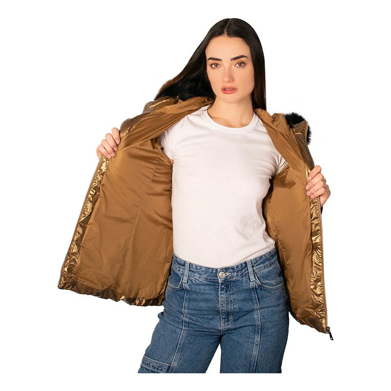 Chamarra Capitonada Para Mujer Dw86-pol7133 Greenlander®