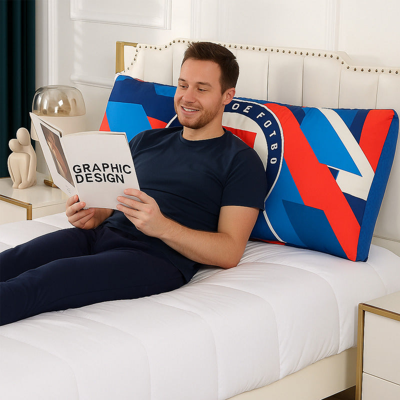 Almohada Súper Jumbo 120x50 Equipos Futbol Providencia®